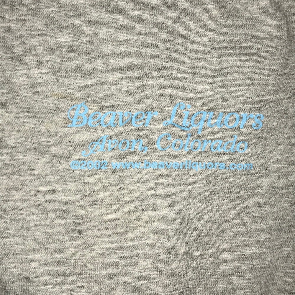 Vail Colorado Beaver Liquors T shirt